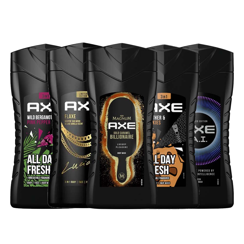 Axe Douchegel 5-Delig Voordeelpakket A