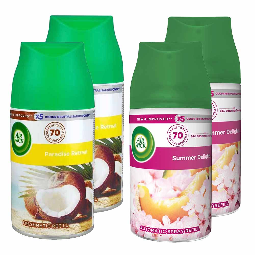 Airwick Freshmatic Navulling 4-delig Voordeelpakket A