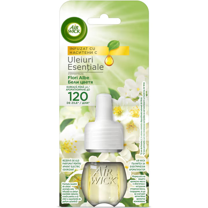 6x Airwick Elektrische Luchtverfrisser Navulling Freesia & Jasmine 19ml