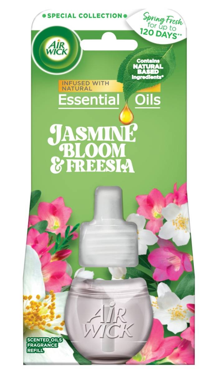 Airwick Elektrische Luchtverfrisser Navulling Jasmine Bloom & Freesia