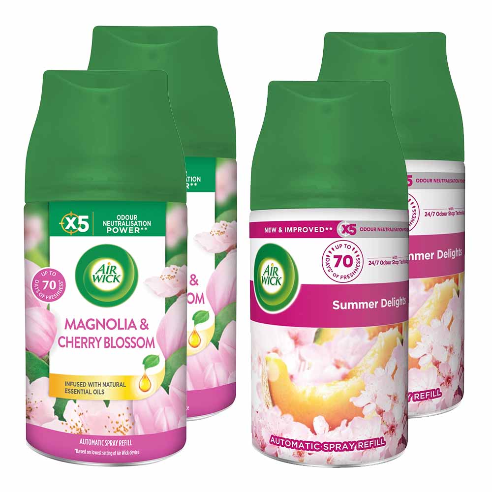 Airwick Freshmatic Navulling 4-delig Voordeelpakket C