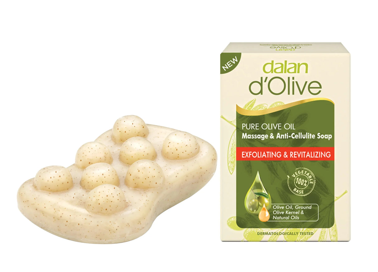 5x Dalan d'Olive Massage & Anti-Cellulite Zeep 150gr