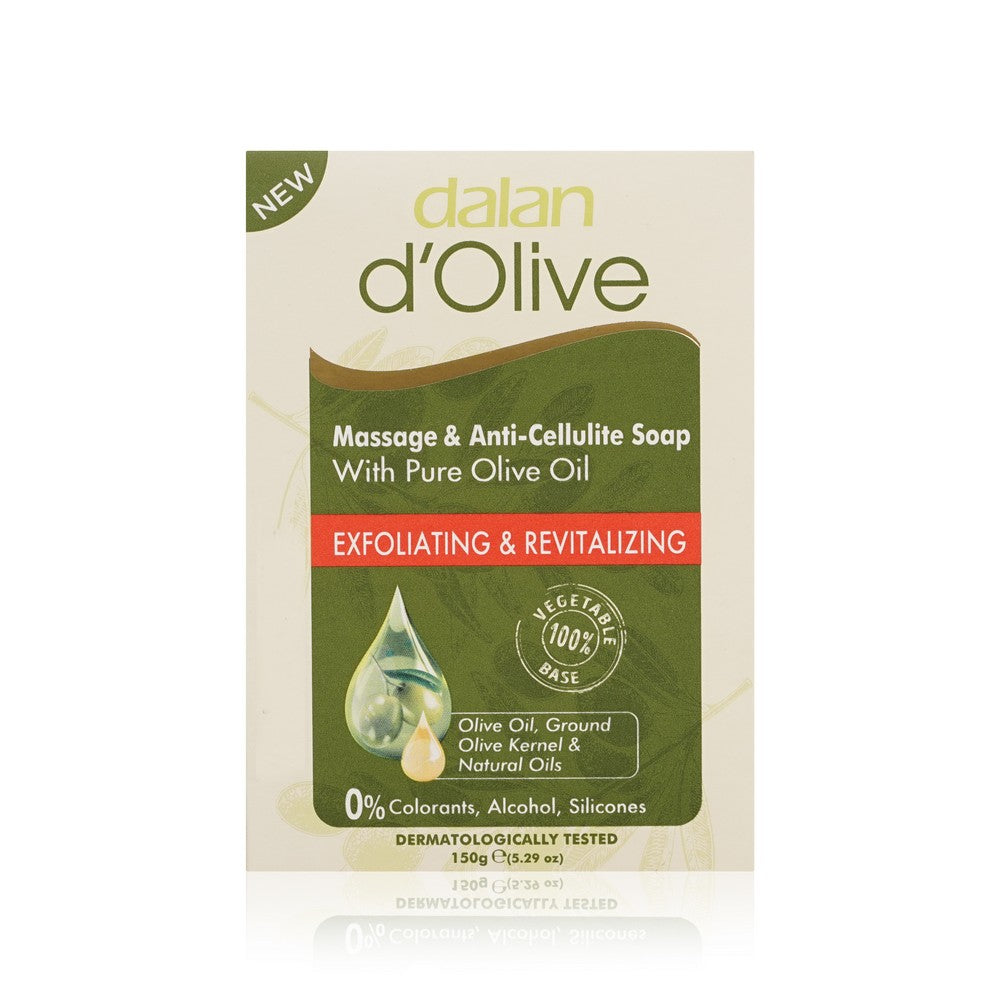 5x Dalan d'Olive Massage & Anti-Cellulite Zeep 150gr