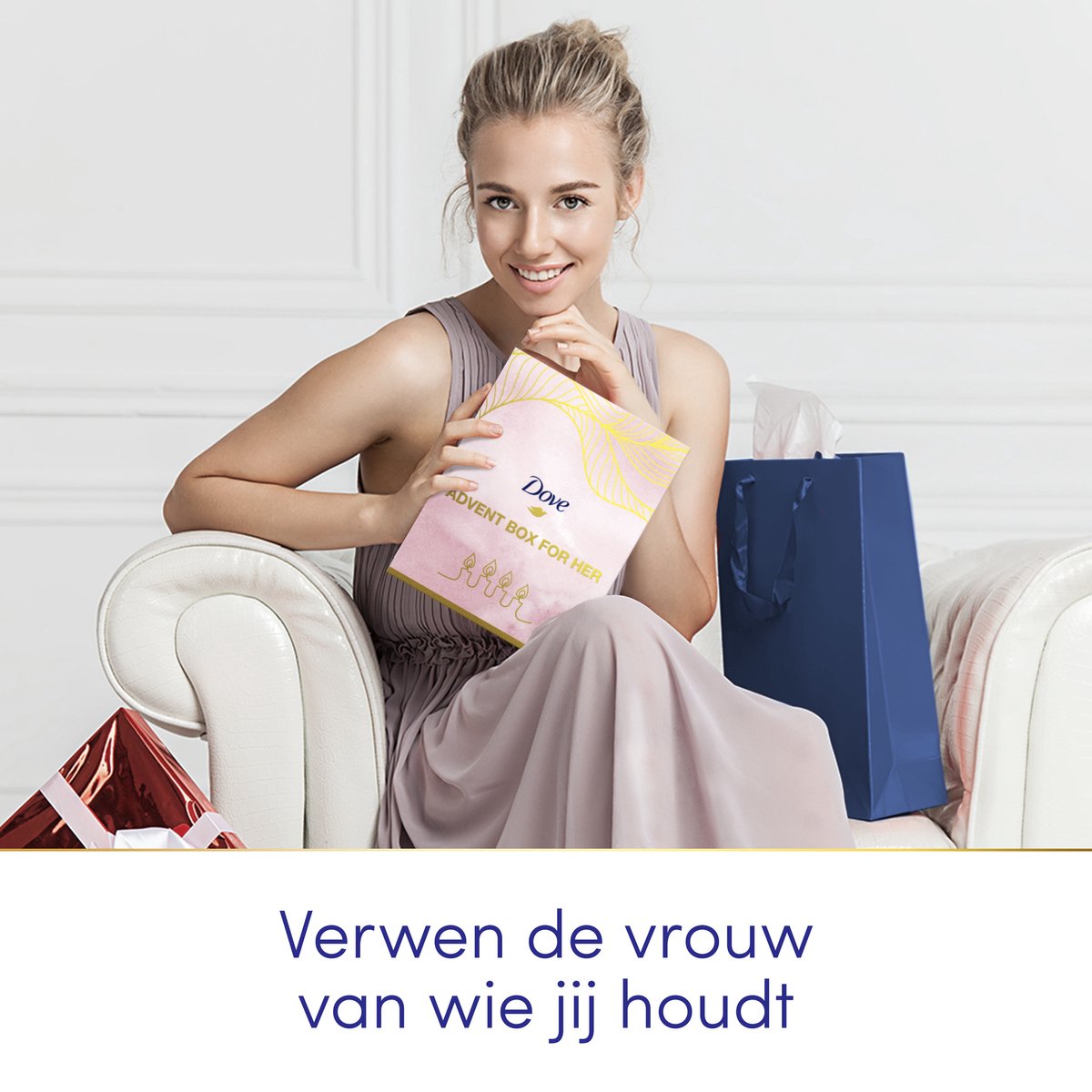 Dove Advent Geschenkset 4-Delig, VoordeligInslaan.nl