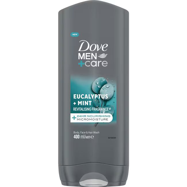 6x Dove Eucalyptus & Mint Douchegel 400ml