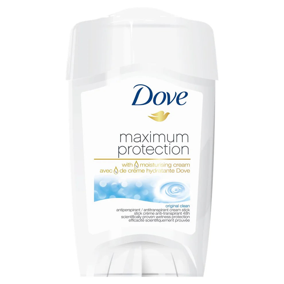 6x Dove Maximum Protection Original Deostick 45ml