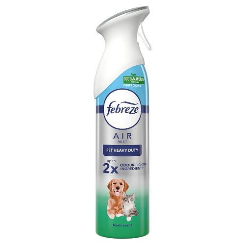 6x Febreze Pet Heavy Duty Luchtverfrisserspray 300ml