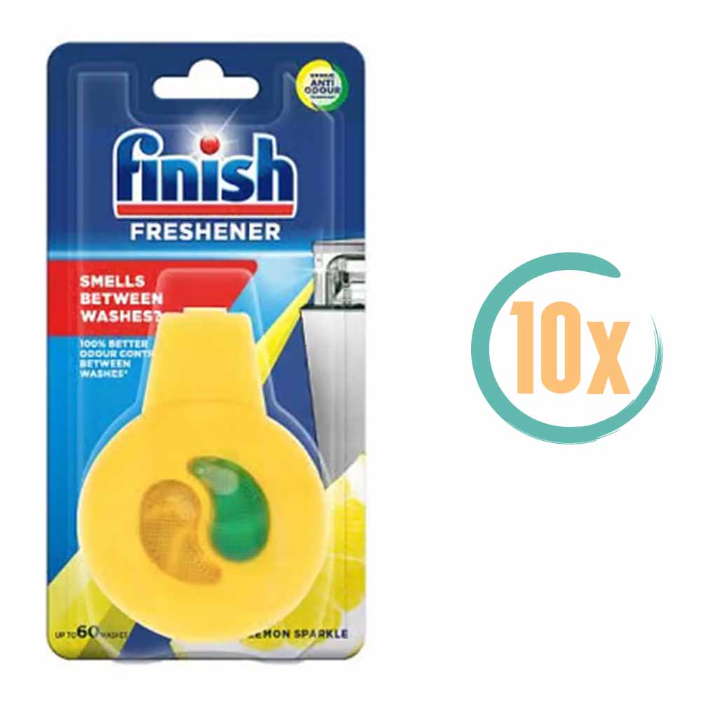 10x Finish Vaatwasverfrisser Lemon Sparkle