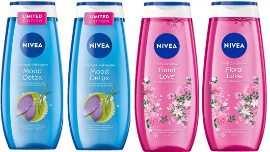 Nivea Douchegel 4-Delig Voordeelpakket B