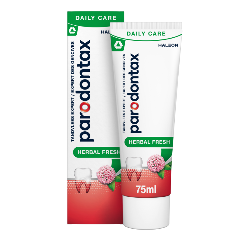 12x Parodontax Tandpasta Herbal Fresh Daily Care 75ml