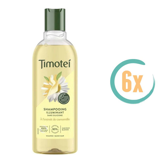 6x Timotei Kamille Extract Shampoo 300ml