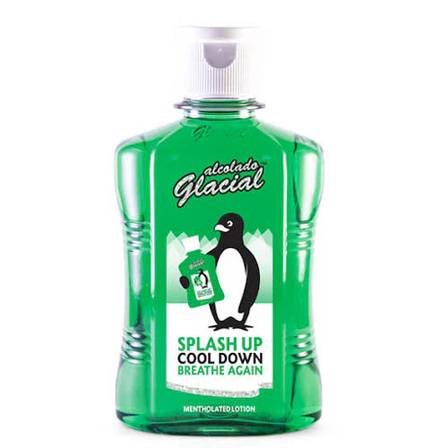 4x Alcolado Glacial Mentholated Splash Lotion 500ml
