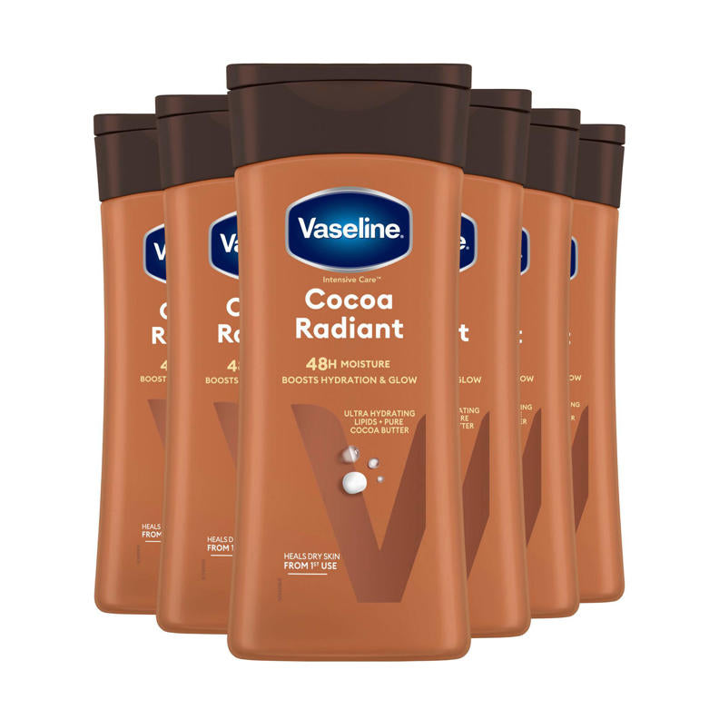 6x Vaseline Cocoa Bodylotion 200ml, VoordeligInslaan.nl