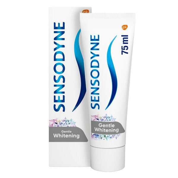 4x Sensodyne Gentle Whitening Tandpasta 75ml, VoordeligInslaan.nl