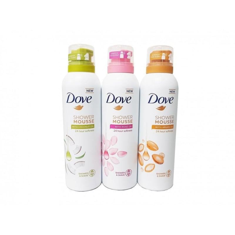Dove Douche Foam 3-delig - Mousse