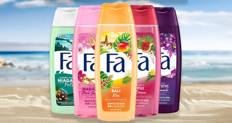 Fris, fruitig & voordelig: ontdek onze FA douchegels! 🚿🌺