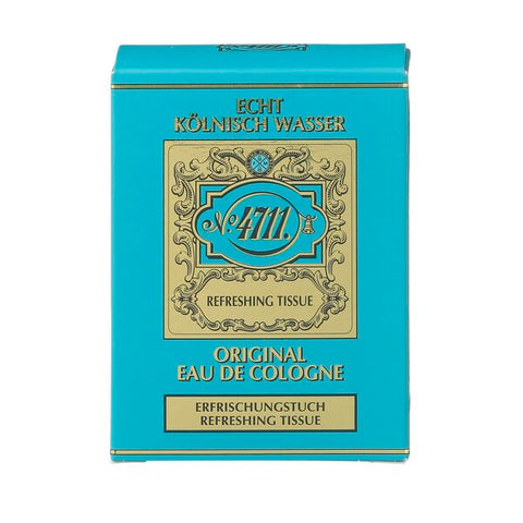 6x Verfrissende Tissues 4711 Eau de Cologne 10 tissues