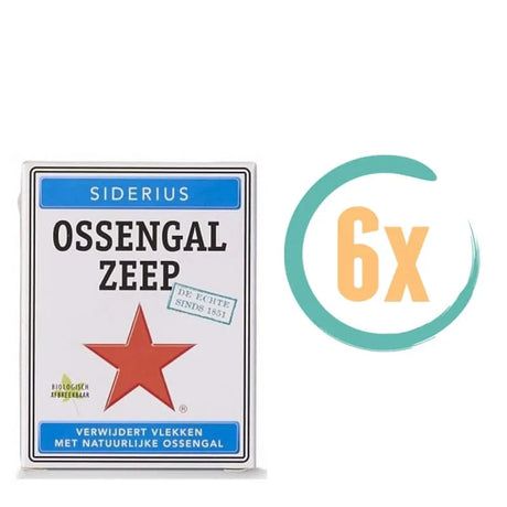 6x Siderius Ossengal Zeep 90gr