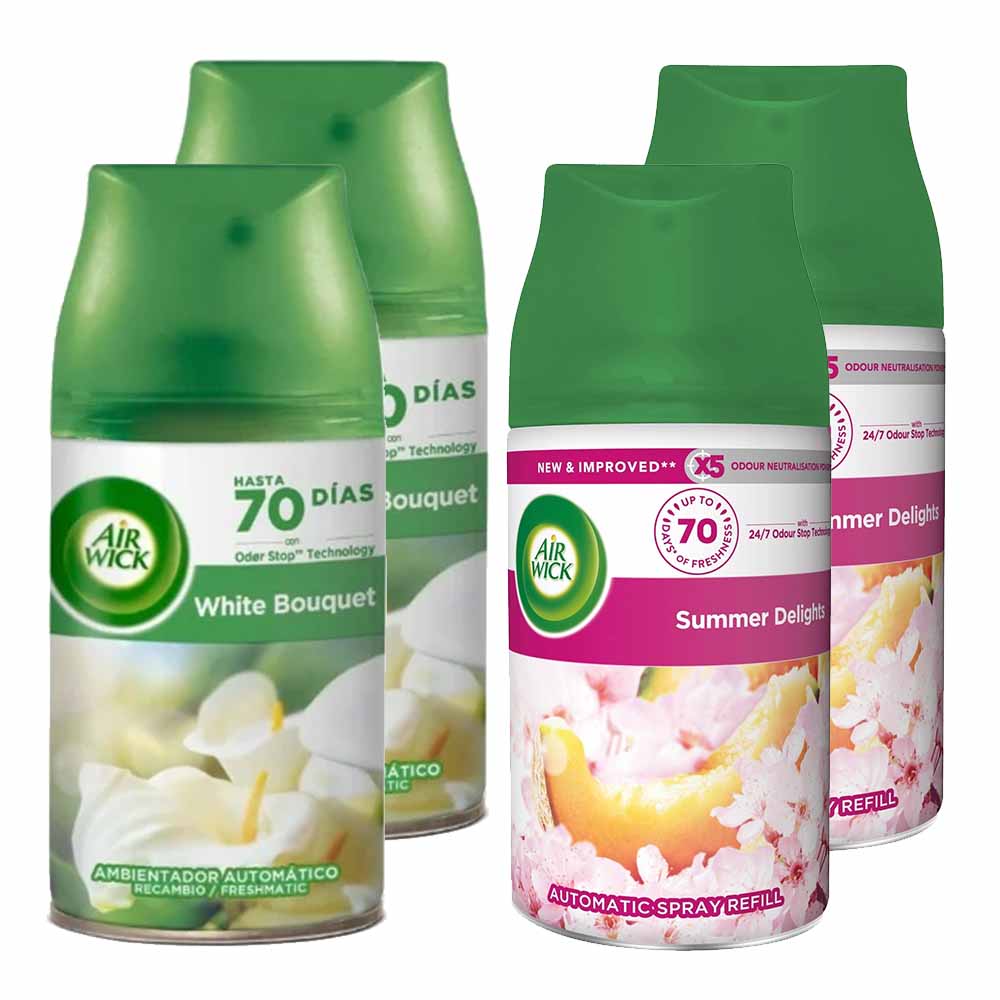 Airwick Freshmatic Navulling 4-delig Voordeelpakket B