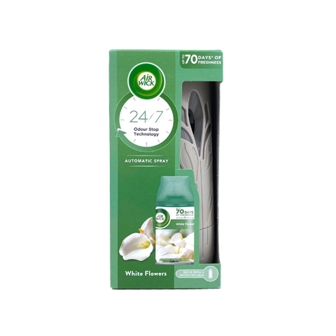 Airwick Freshmatic Houder & Navulling Witte Bloemen