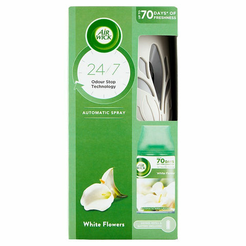 Airwick Freshmatic Houder & Navulling Witte Bloemen
