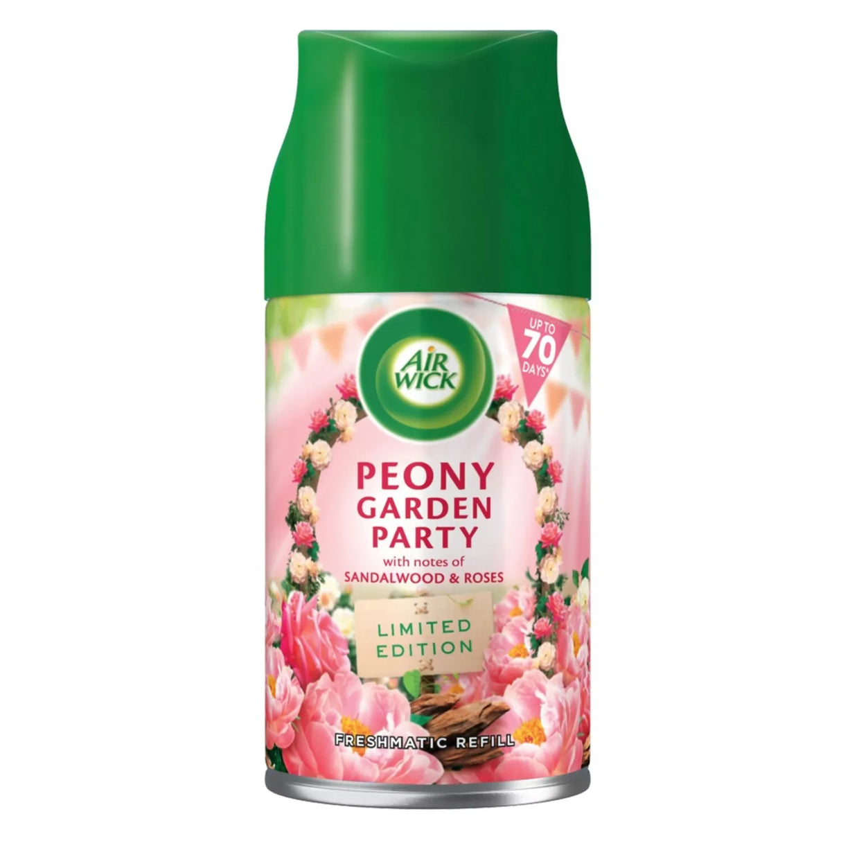 6x Airwick Freshmatic Navulling Peony Garden Party 250ml