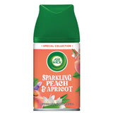 6x Airwick Freshmatic Navulling Sparkling Peach & Apricot 250ml