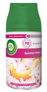 6x Airwick Freshmatic Navulling Summer Delights 250ml