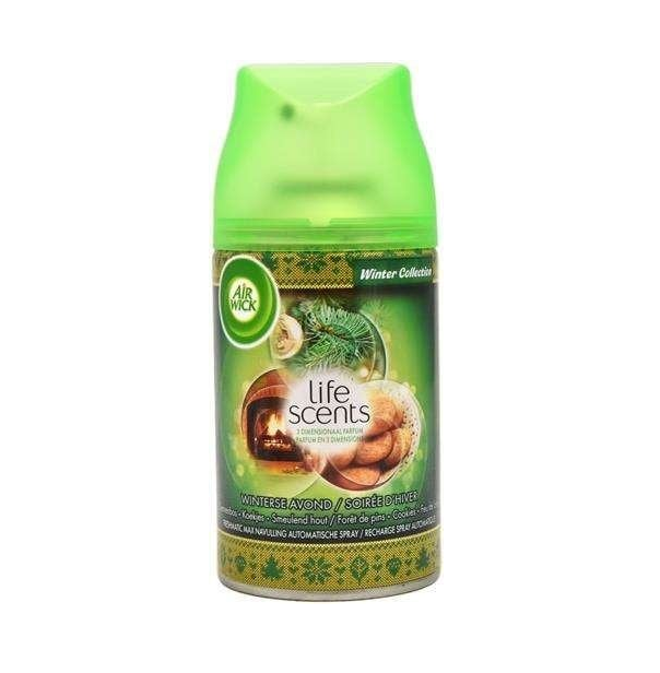 6x Airwick Freshmatic Navulling Winterse Avond 250ml