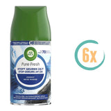 6x Airwick Freshmatic Navulling Pure Zeemist 250ml