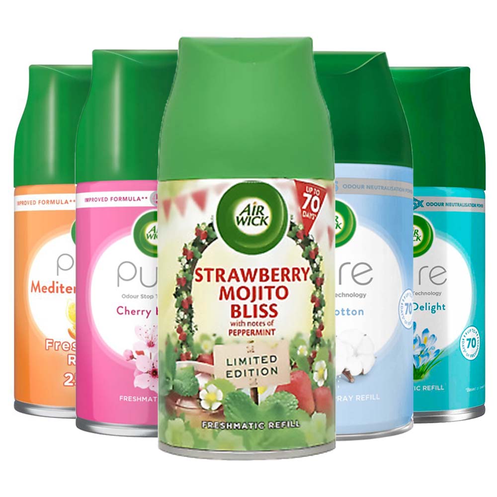 Airwick Freshmatic Navulling Voordeelpakket A 5-delig