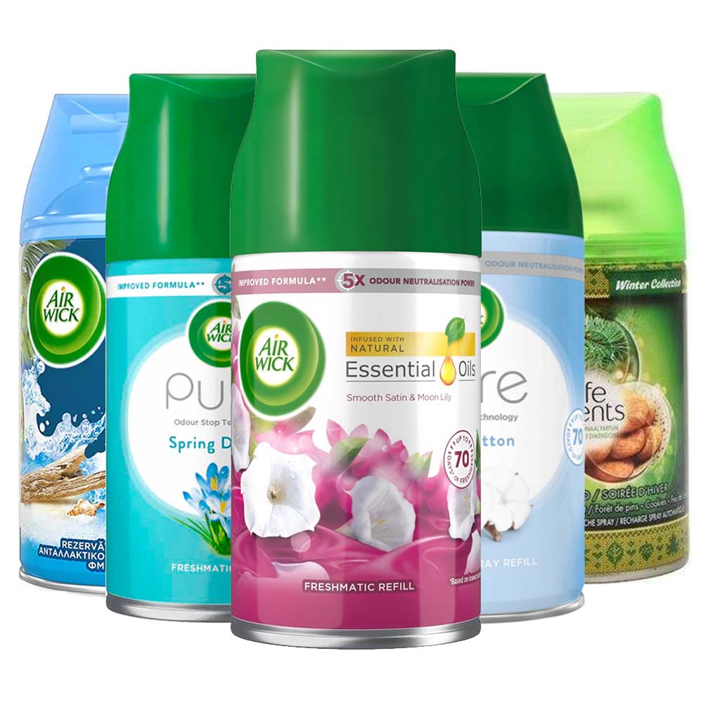 Airwick Freshmatic Navulling Voordeelpakket F 5-delig