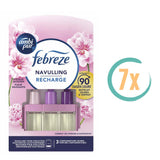 7x Ambi Pur 3Volution Navulling Vleugje Bloesem 20ml