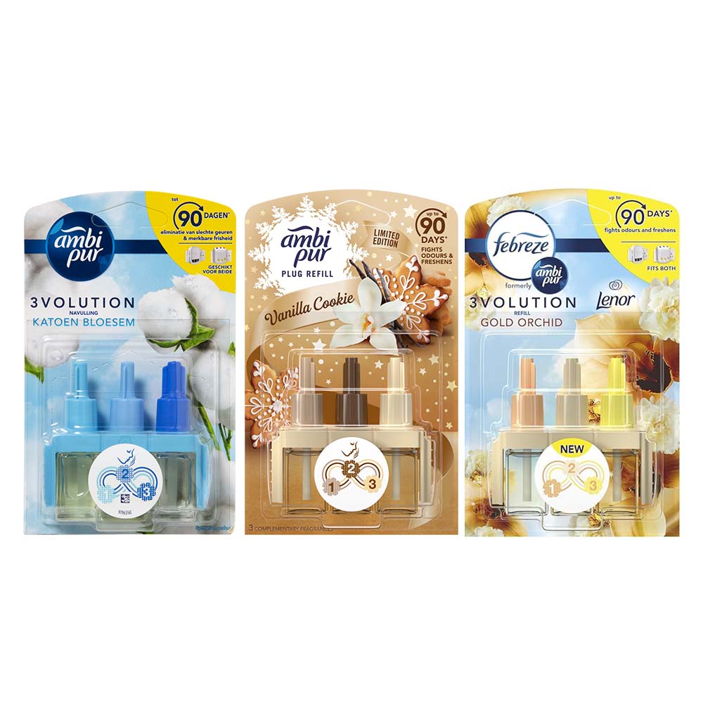Ambi Pur 3Volution Navullingen 3-Delig Voordeelpakket C