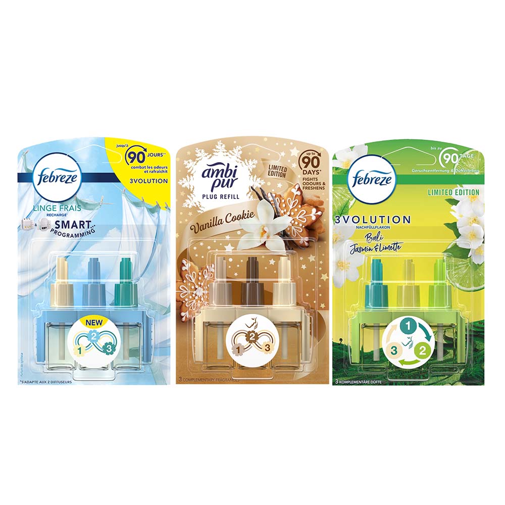 Ambi Pur 3Volution Navullingen 3-Delig Voordeelpakket D