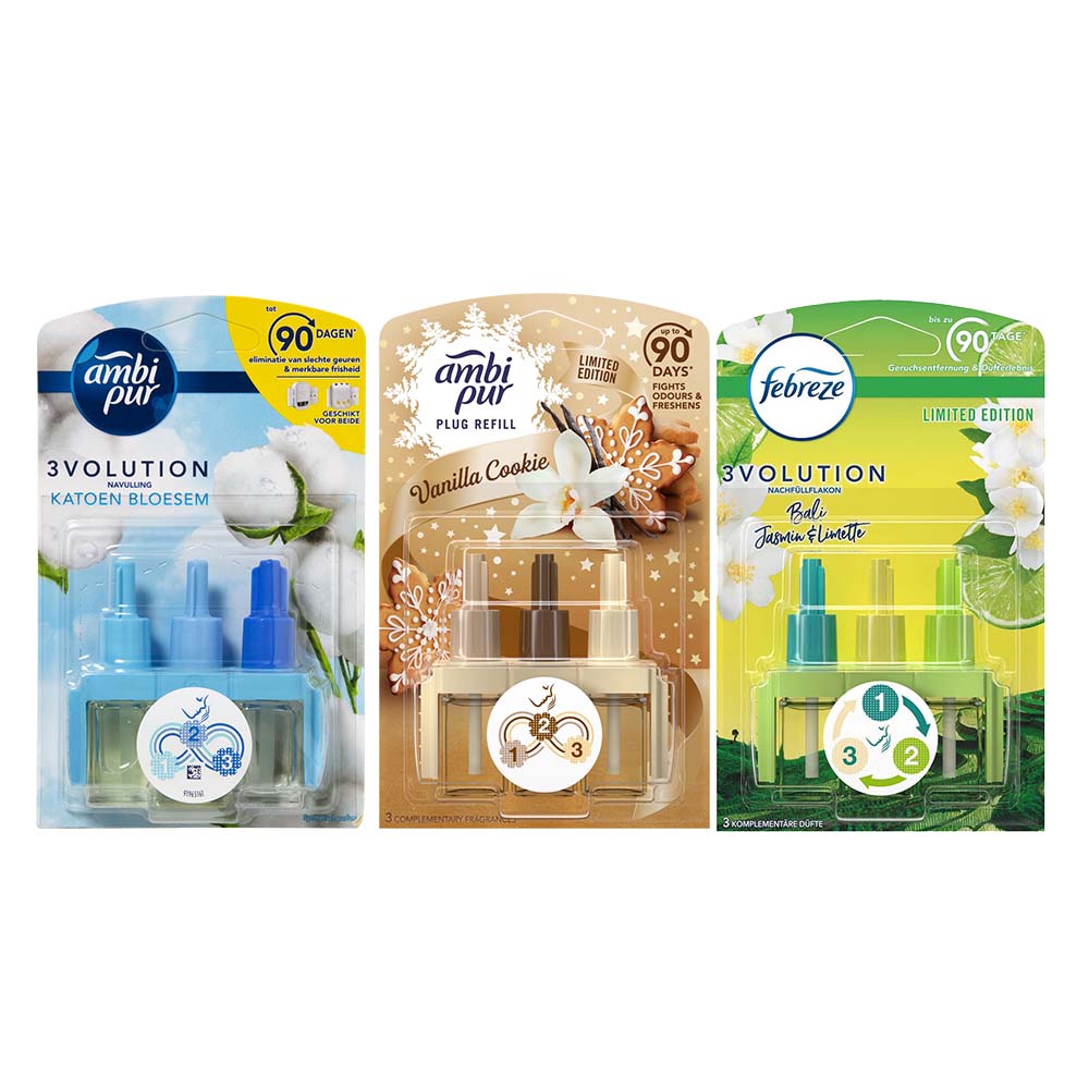 Ambi Pur 3Volution Navullingen 3-Delig Voordeelpakket E
