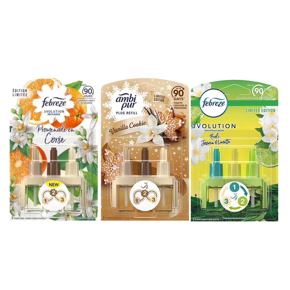 Ambi Pur 3Volution Navullingen 3-Delig Voordeelpakket F