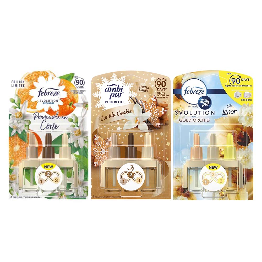 Ambi Pur 3Volution Navullingen 3-Delig Voordeelpakket H