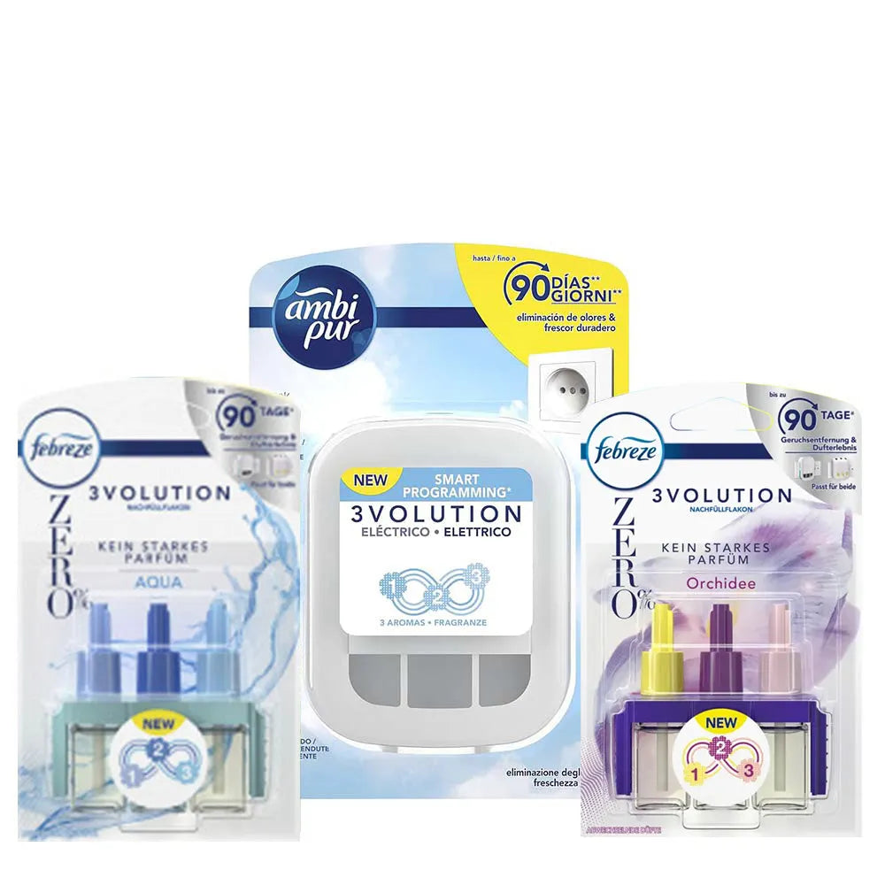 Ambi Pur 3Volution Voordeelpakket Zero% 3-Delig