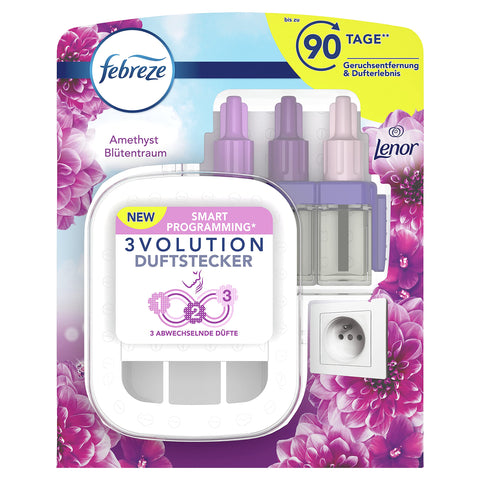 Ambi Pur Febreze 3Volution Houder & Navulling Amethyst