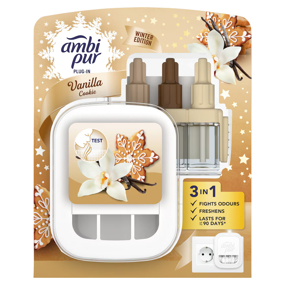 Ambi Pur Houder & Navulling Vanilla Cookie