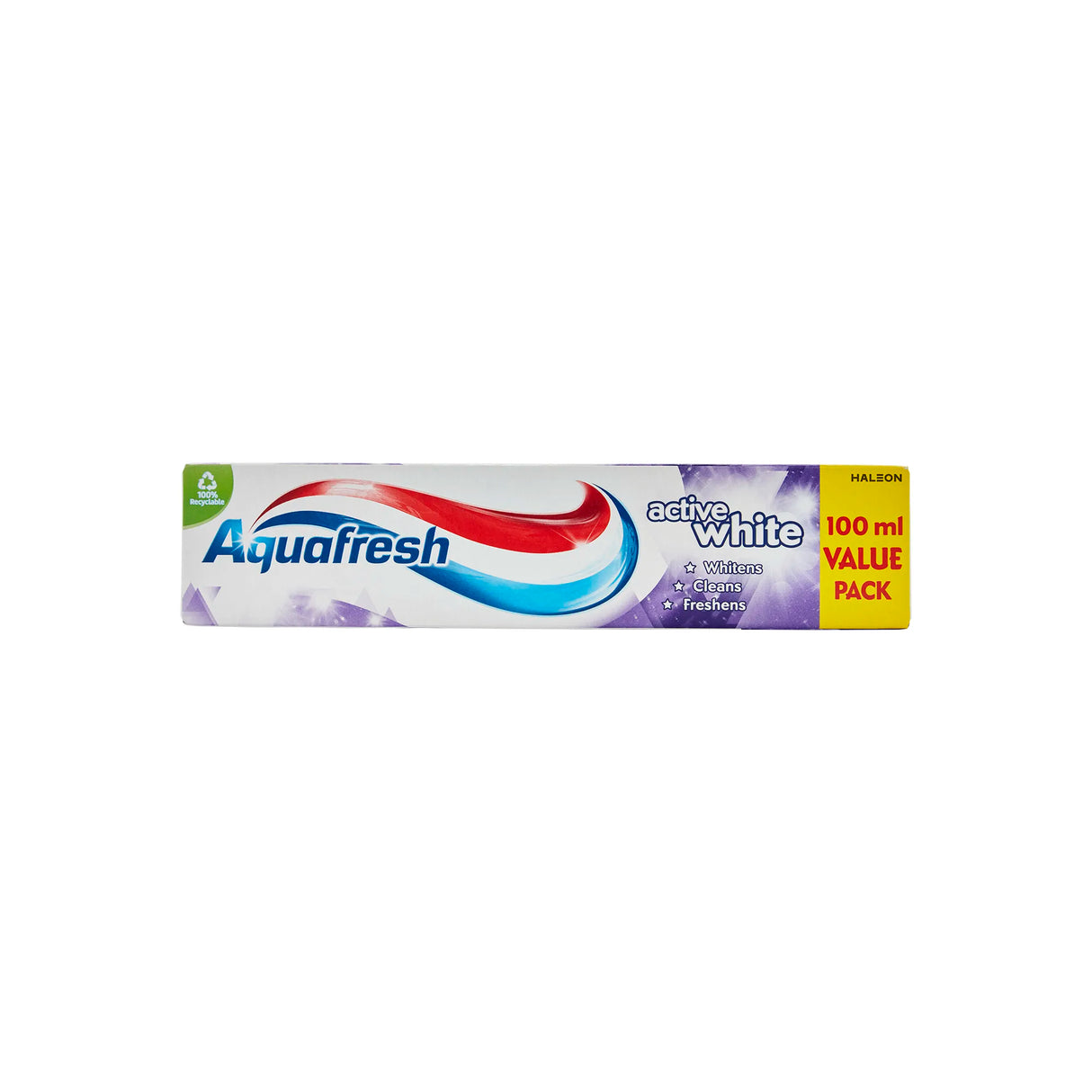 12x Aquafresh Active White Tandpasta 100ml, VoordeligInslaan.nl