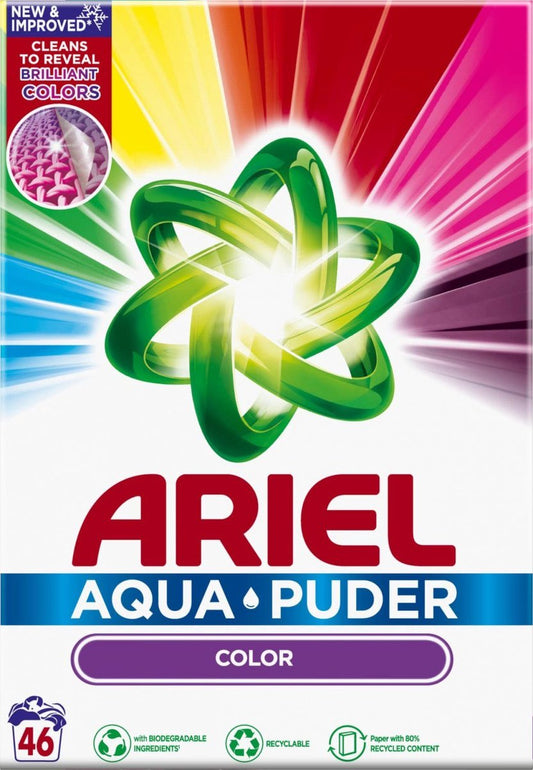 Ariel Waspoeder Aqua Color 2990gr, VoordeligInslaan.nl