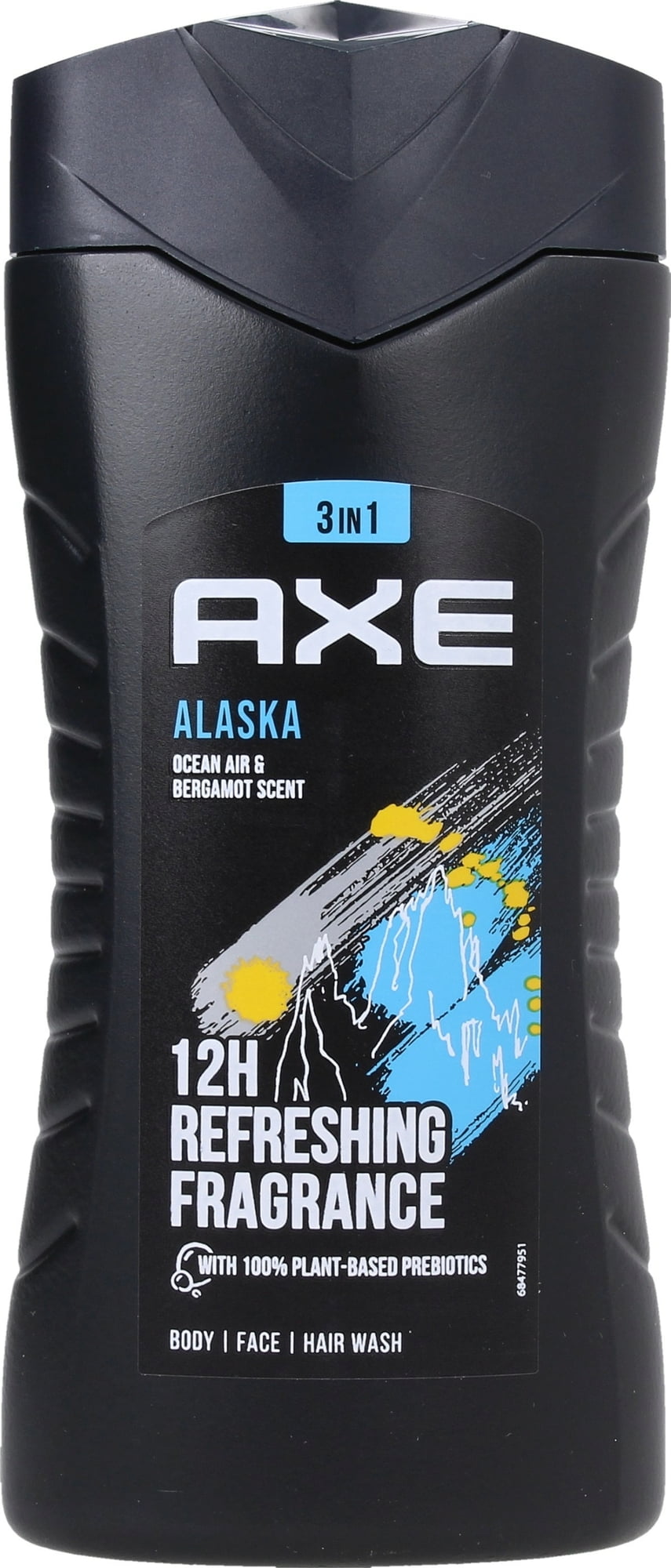 6x Axe 3in1 Douchegel Alaska 250ml, VoordeligInslaan.nl