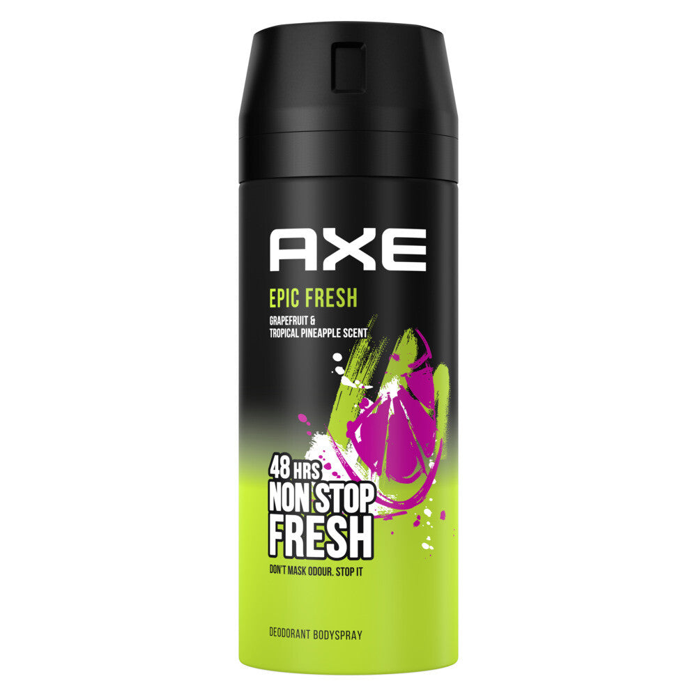 6x Axe Epic Fresh Deospray 150ml