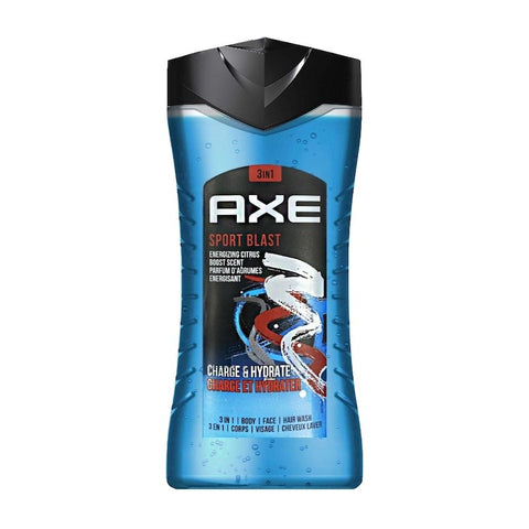 6x Axe Sport Blast 3in1 Douchegel 250ml