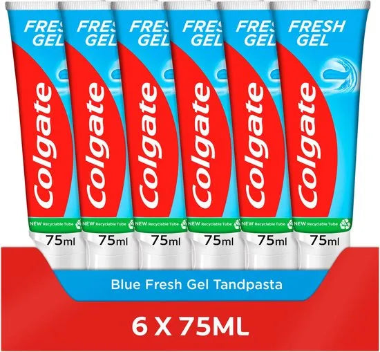 6x Colgate Fresh Gel Tandpasta 75ml