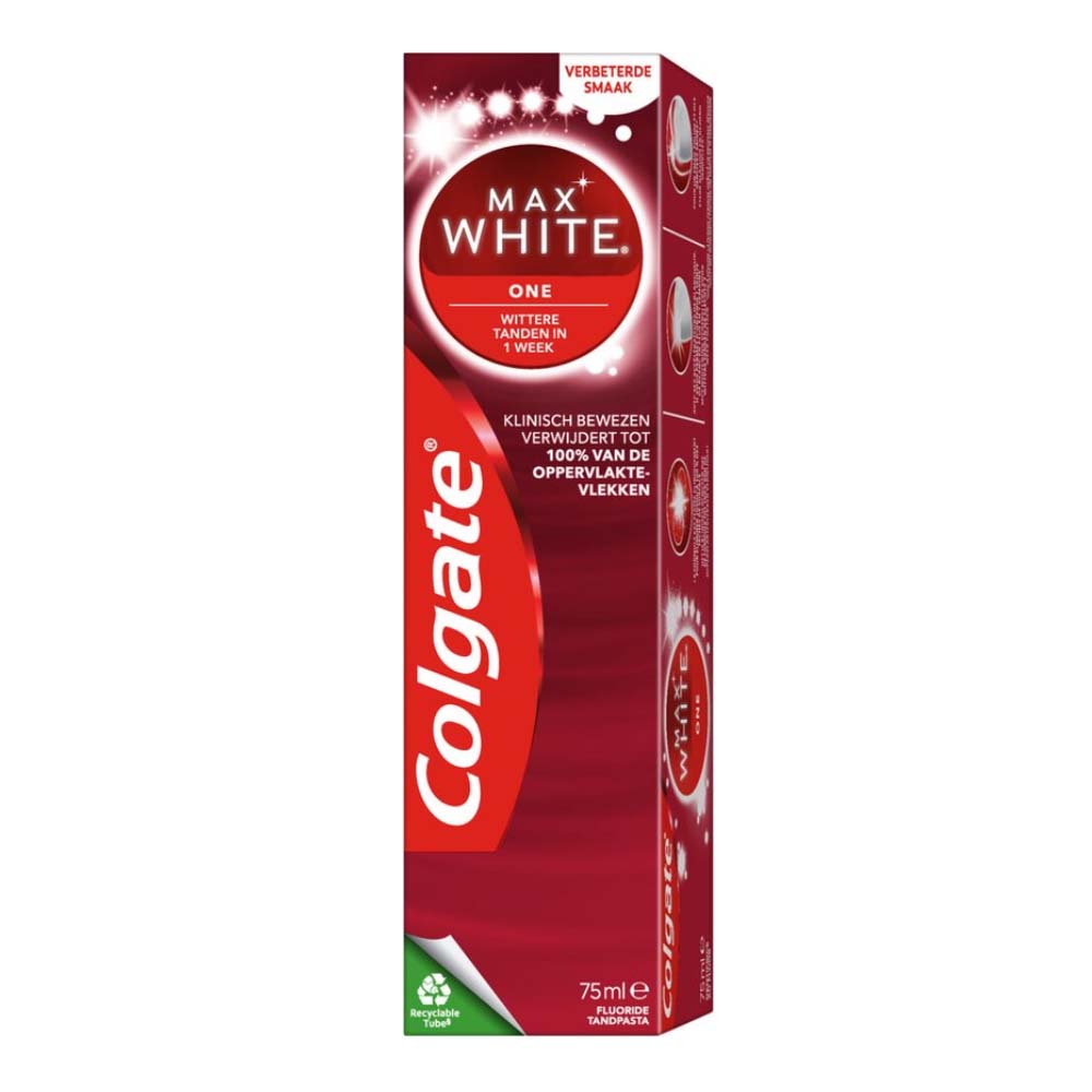 4x Colgate Tandpasta Max White One 75ml