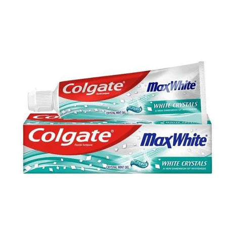 12x Colgate Max White Tandpasta Whitening Crystals 100ml