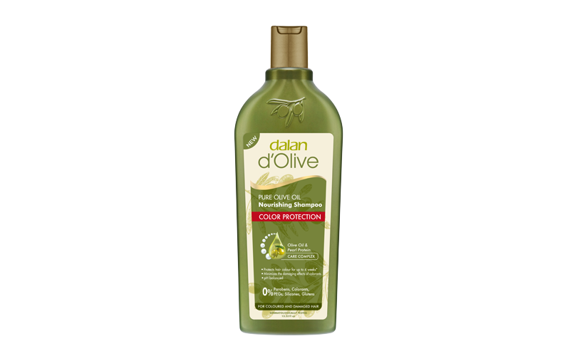 6x Dalan d'Olive Color Protection Nourishing Shampoo 400ml, VoordeligInslaan.nl